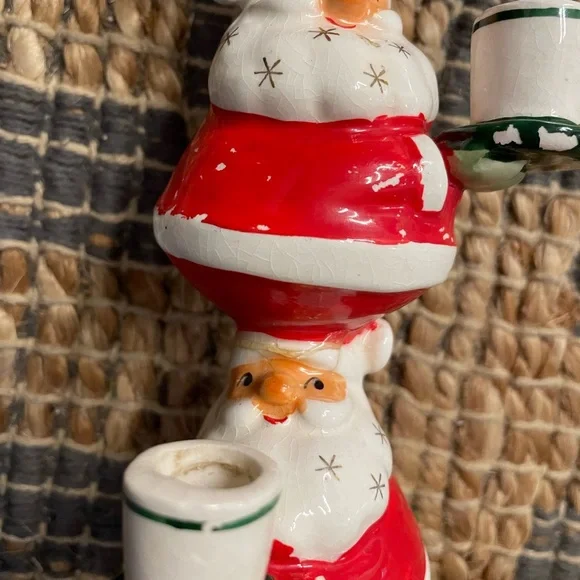 Holt Howard Santa candleholder - Picture 3 of 7